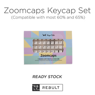 ชุดปุ่มกด Zoomcaps (97 ปุ่ม) สําหรับคีย์บอร์ด Mechanical 60% และ 65%