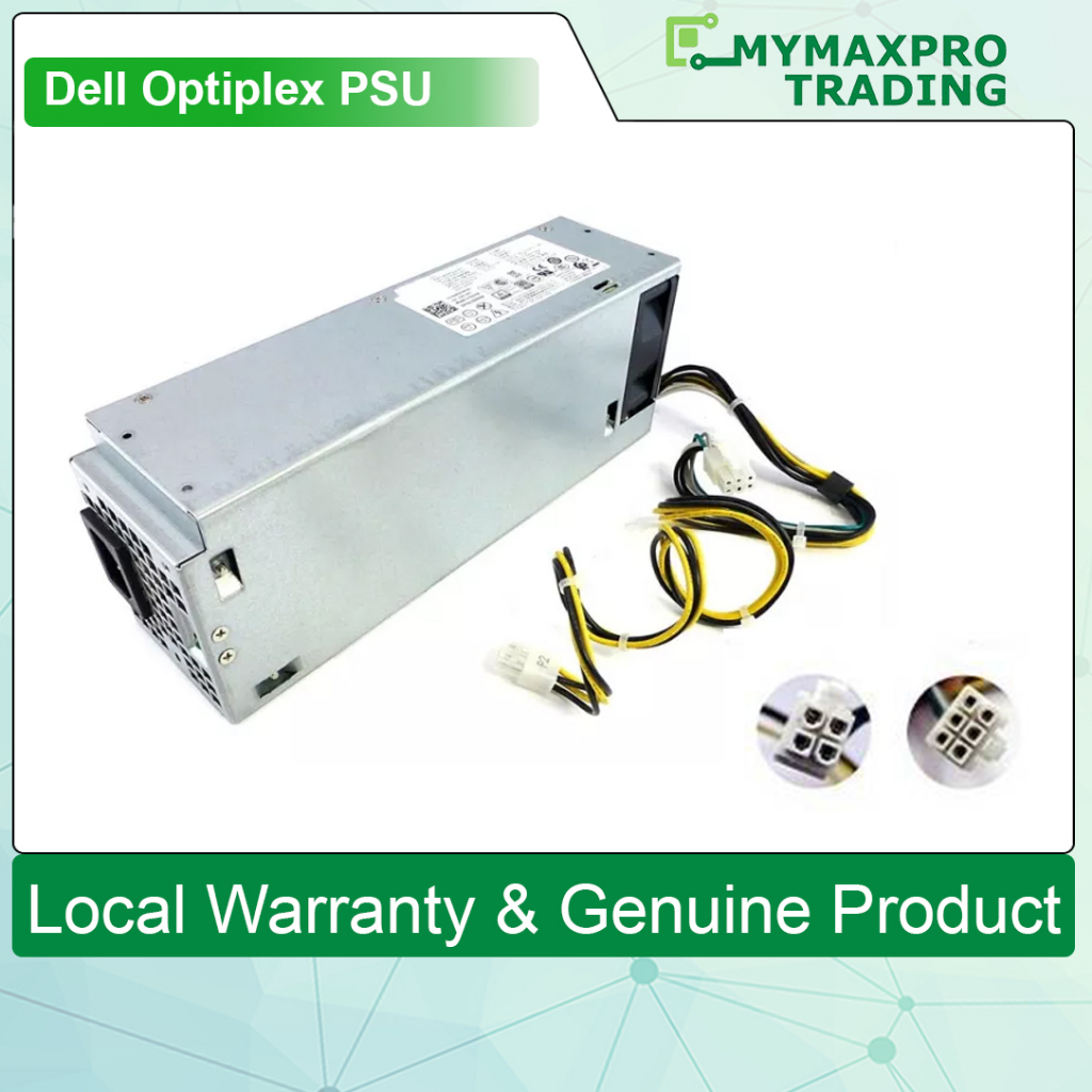 Dell Optiplex 3050 3060 3070 SFF/MT 260W แหล่งจ่ายไฟ PSU 3YNRJ PJG3G FNWVY L260EBM-00 (REFURBISHED)