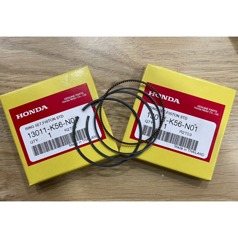 HONDA RS150 RSX150 STANDARD SAIZ PISTON RING SET BY HONDA BOON SIEW (13011-K56-N01)
