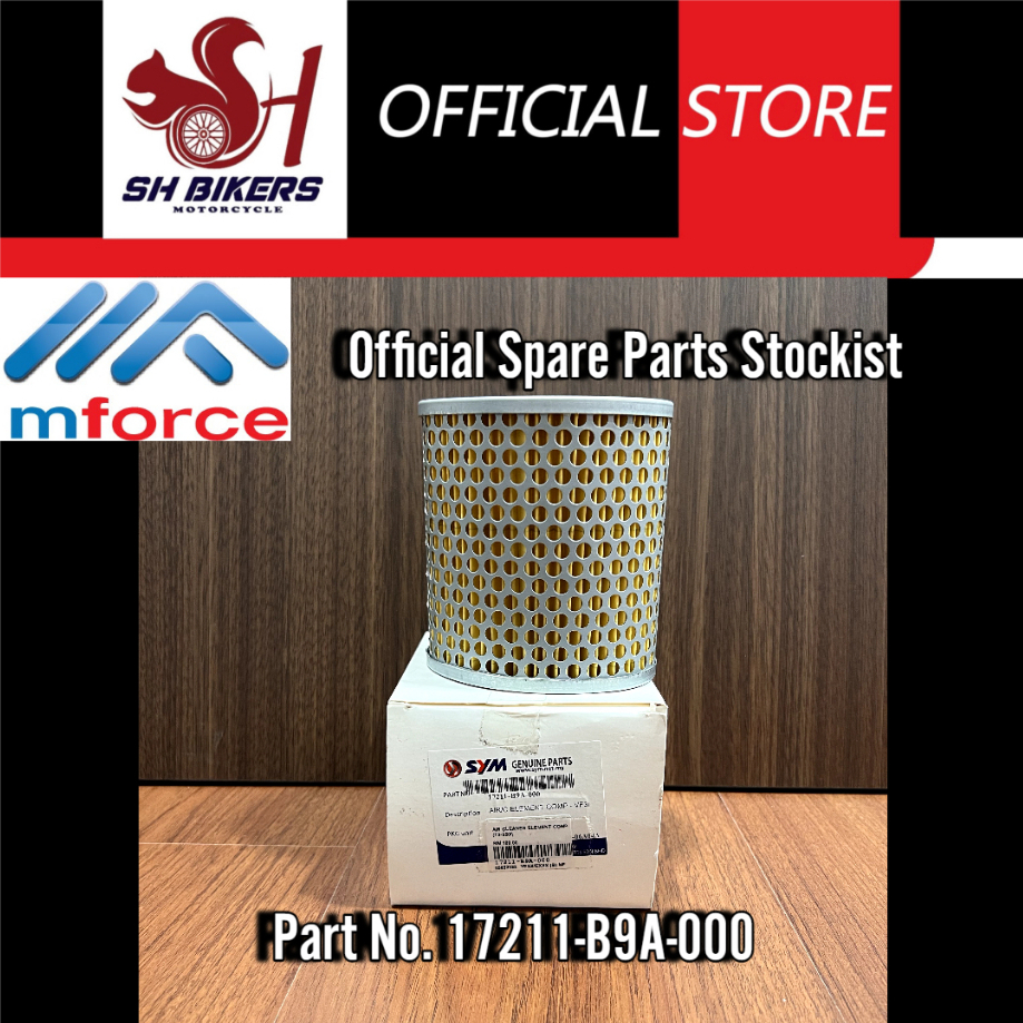 SYM VF3i Air Cleaner Element Comp (หมายเลขชิ้นส่วน 17211-B9A-000)