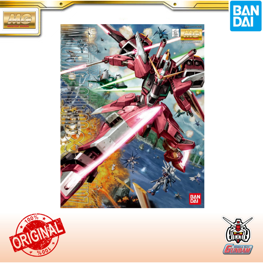 Bandai Gundam MG 1/100 ZGMF-X19A Infinite Justice Gundam Seed Model Kit