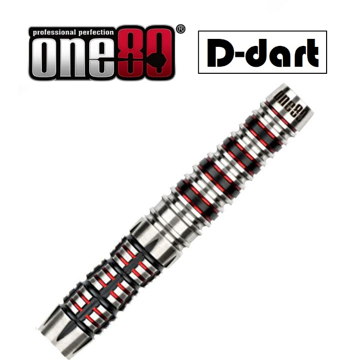 ONE80 SOFT TIP DART - 19G BLACK J21-03 ทังสเตน 90% DARTS 19G