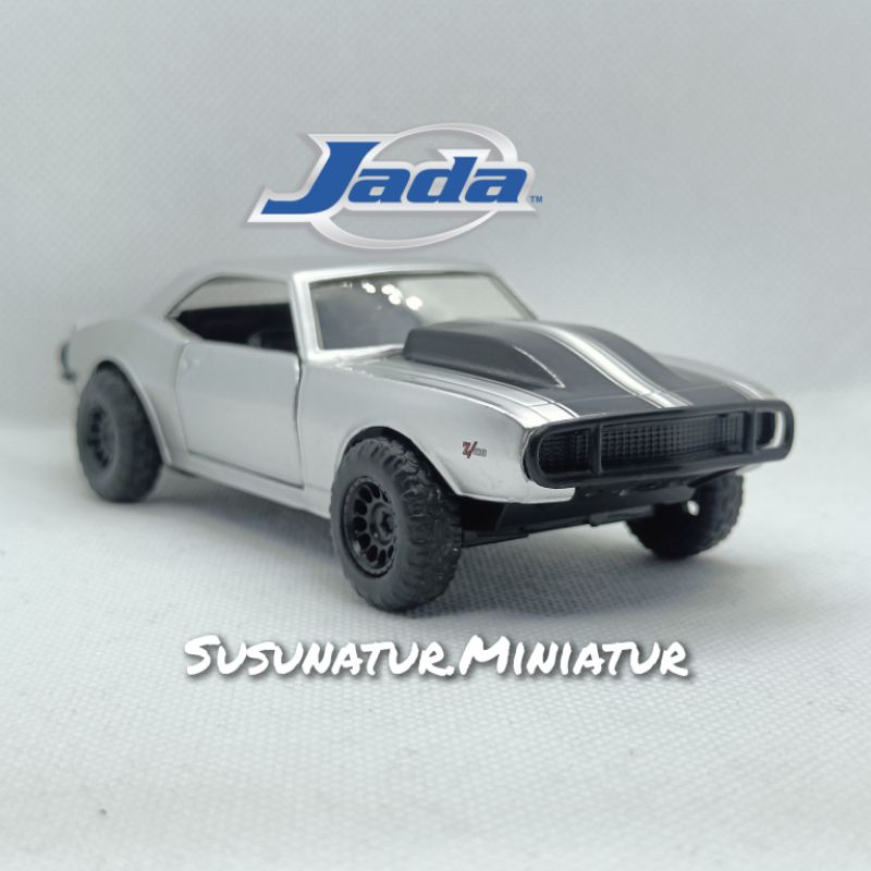 Jada Romans 1967 CHEVY CAMARO | Chevrolet Camaro Z28 | กราดเกรี้ยว 7 | หลวม | 1:32 1/32 | F&F Fast &