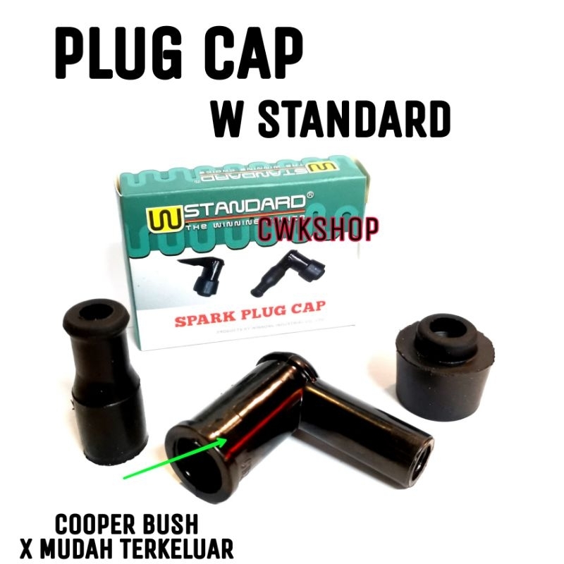 SPARK PLUG CAP W STANDARD(A-CLASS)PLUG CAP EX5 KRISS K100 BONUS C70 GBO W125 W110