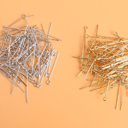 อุปกรณ์เครื่องประดับ Eye Pin Gold Silver Bronze