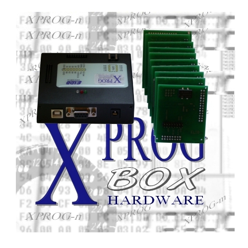 XPROG กล่อง ELDB ECU MCU EEPROM โปรแกรมเมอร์ HC05 HC08 9S12