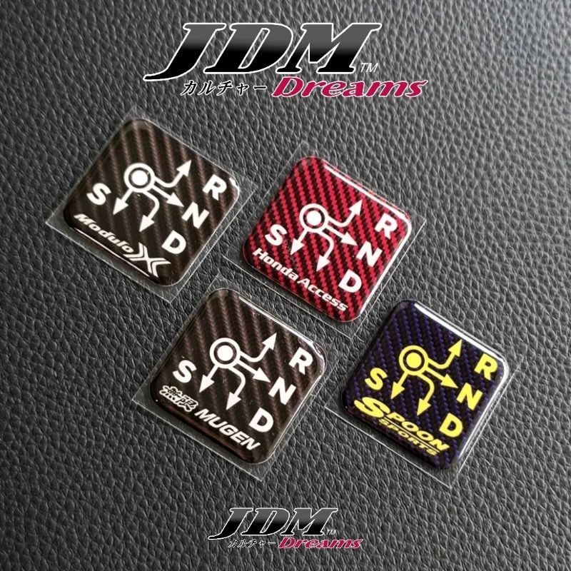 JDM Dreams เกียร์ Shift สติกเกอร์ Civic FE FC City Grace GM6 GM2 GN2 HB Jazz Fit GK GE GD Honda Acce