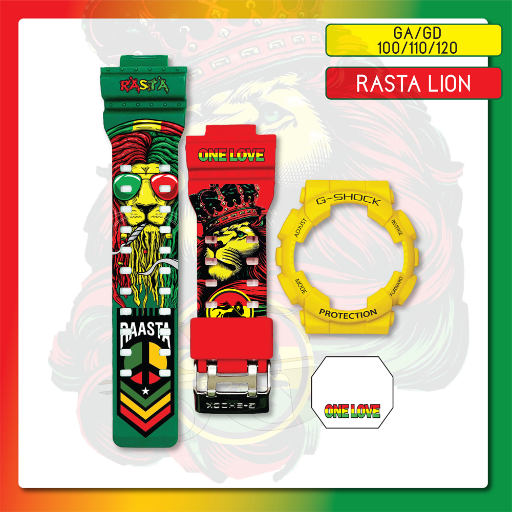 BNB GA/GD 100,110,120 CUSTOM RASTA LION PRINTED