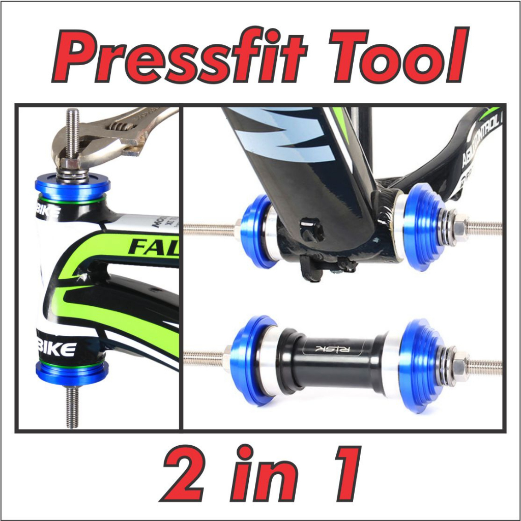 IKIA ขายึดด้านล่างกด Fit เครื่องมือติดตั้ง BB Pressfit เครื่องมือ Basikal ชุดหูฟังจักรยาน