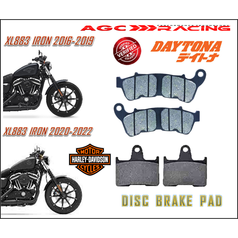 ผ้าเบรกแบบ HD XL883 IRON 16-19 XL883 IRON 20-22 คุณภาพดีที่สุด