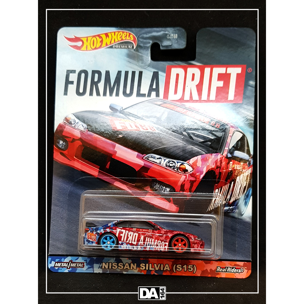 HOT WHEELS Formula Drift - Nissan Silvia (S15) พร้อมตัวป้องกัน