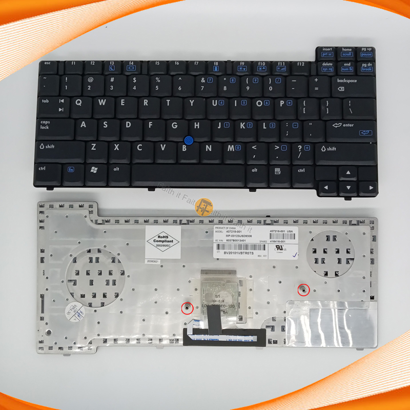 สําหรับคีย์บอร์ด HP Compaq NC8430 NW8440