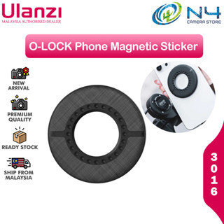 Ulanzi O-LOCK สติกเกอร์แม่เหล็กติดโทรศัพท์ สําหรับ iPhone Android Smartphone รองรับ Magsafe Work - 3016