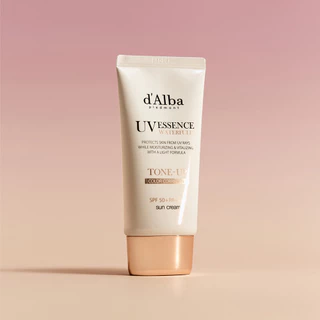 d'Alba UV Essence Waterfull+ Tone-Up Sun Cream SPF 50+ PA++++ 50ml ดัลบา กันแดดเอสเซนส์ วอเตอร์ฟูล+ สูตรโทนอัพ
