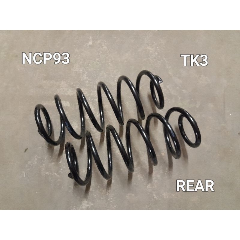 SPRING COIL TOYOTA NCP93 REAR LONG 12.5INCH 320MM [2PCS]