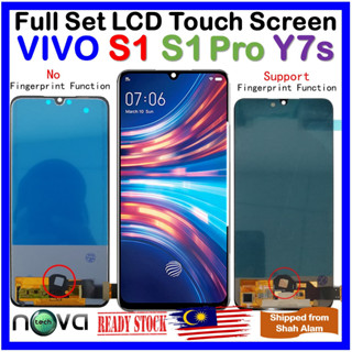 Ngs แบรนด์ OLED หน้าจอสัมผัส LCD เต็มชุด พร้อมเครื่องมือเปิด สําหรับ VIVO S1 1907 VIVO S1 Pro 1920 VIVO Y7S