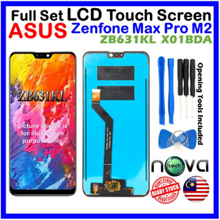 Orl NGS ชุดหน้าจอสัมผัส LCD พร้อมเครื่องมือเปิด สําหรับ ASUS Zenfone Max Pro M2 ZB631KL X01BDA