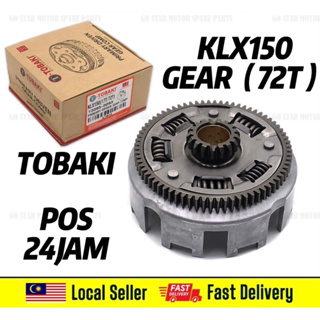 Kawasaki KLX 150 KLX150 คลัทช์เกียร์ / เกียร์ขับเคลื่อนส่วนตัว / ชุดเกียร์ส่วนตัว 72T - IKK TOBAKI