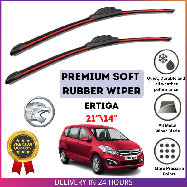 Proton ERTIGA 2016 - นําเสนอใบมีดยางอ่อนระดับพรีเมียม (2 ชิ้น/เซ็ต)