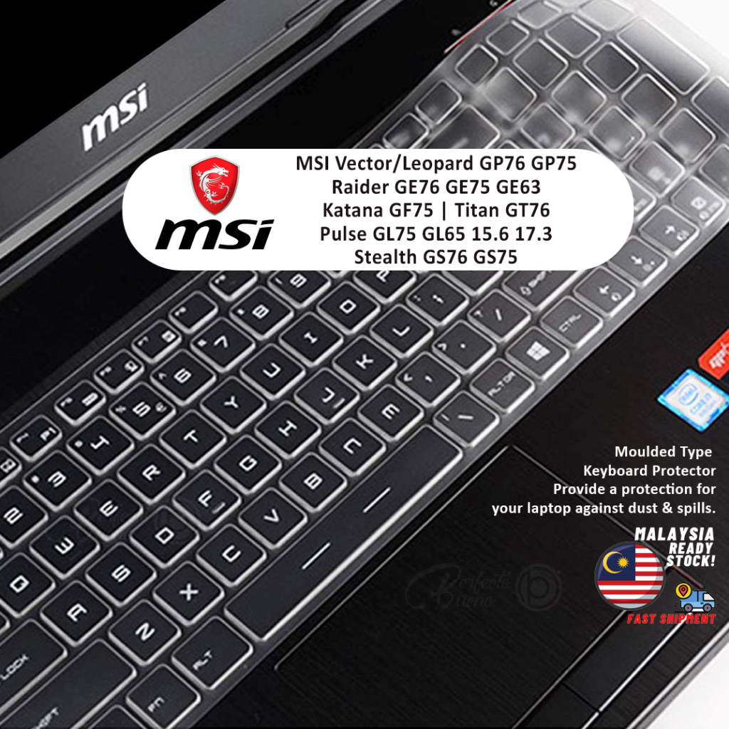 แป้นพิมพ์สําหรับ MSI Raider GE76 GE75 GE63 Stealth GV62 GS76 GS75 Leopard Vector GP76 GP75 Katana GF