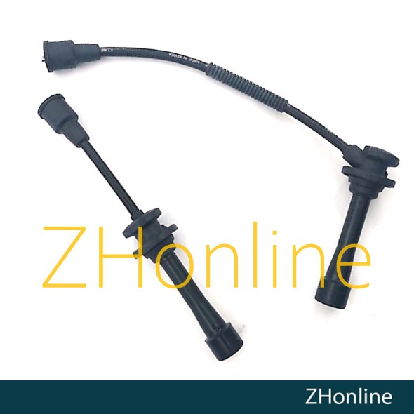 สายปลั๊กเกาหลี (2 ชิ้น) สําหรับ KIA SPORTAGE 2.0 1996-2003 (OK013-18-160 OK013-18-180-KS)