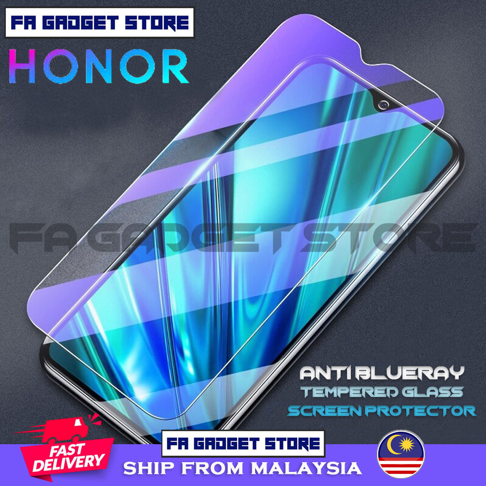 Honor X9 5G X9 / Honor X8/8X/V10 / Honor Play ฟิล์มกระจกนิรภัย กรองแสงสีฟ้า ป้องกันบลูเรย์