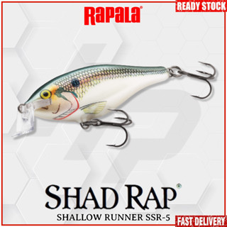 Rapala Shad Rap SSR-5 เหยื่อตกปลา แบบตื้น (5 ซม.)