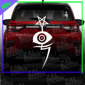 *<ZAL STICKER> สติ๊กเกอร์ KERETA ALLEN WALKER D GREY MAN JDM MYVI AXIA ALZA BEZZA EXORA PERSONA VIOS