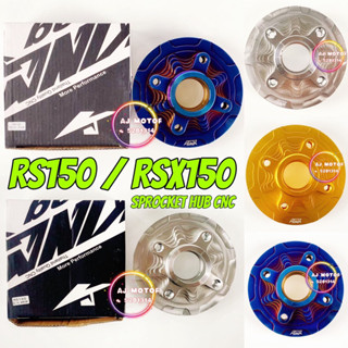 Rs150 V1 V2 V3 RSX150 SPROCKET ฮับอัลลอยด์ GUNA YAMAHA SPOCKET HONDA RS-150 RS150R RSX GANTANG สกรูโครเมี่ยม SPORTRIM RIM