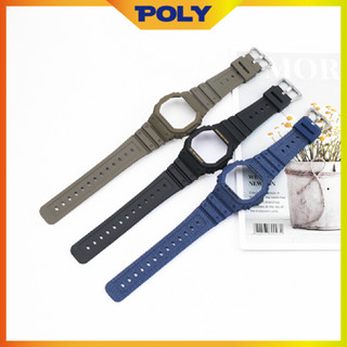 [Poly] สายนาฬิกาข้อมือ เนื้อแมตต์ แบบเปลี่ยน สําหรับ DW5600 Bnb DW5600 Tali Jam DW5600 DW5610 DW5600 DW5600