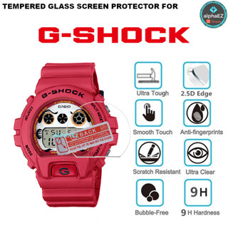 Casio G-SHOCK DW-6900DA-4 DARUMA Series 9H กระจกนิรภัยกันรอยหน้าจอ DW-6900 DW6900 GM6900