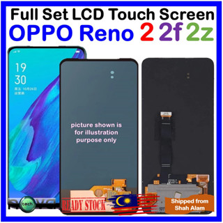 Oled ชุดหน้าจอสัมผัส LCD แบบเต็มจอ สําหรับ OPPO Reno 2 Reno2 OPPO Reno 2f Reno2 f CPH1989 Reno 2z Reno2 z