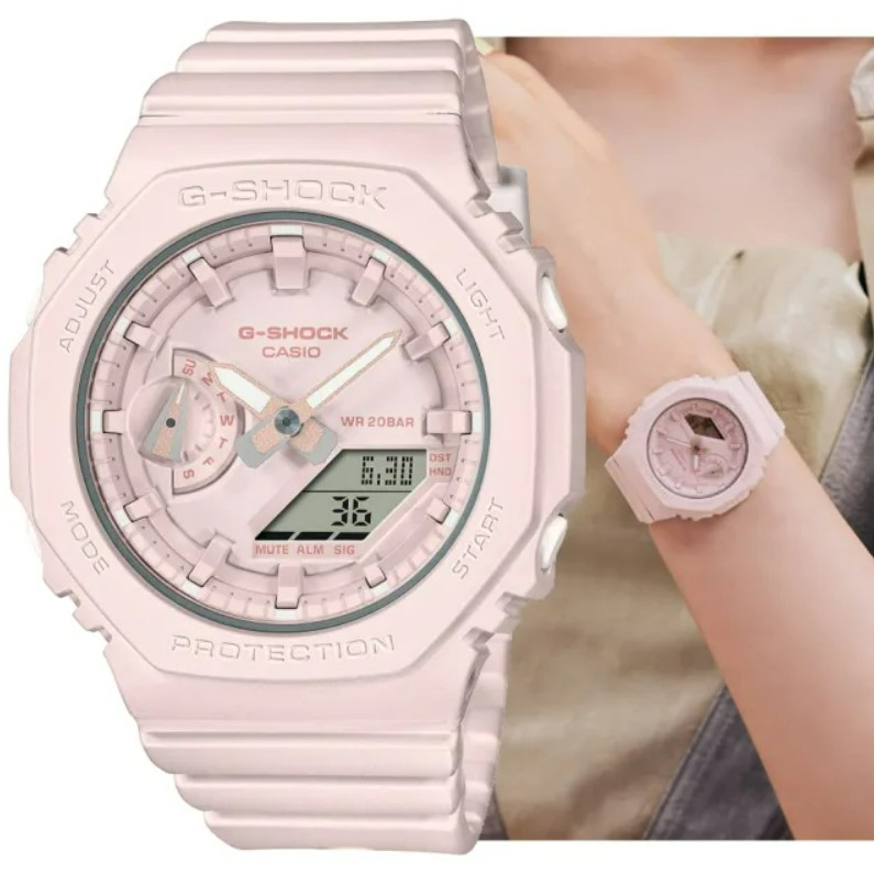 G-shock GMA-S2100 ANALOG-DIGITAL AUTO LIGHT GA-2100 SERIES GMA-S2100BA-4A นาฬิกาสปอร์ตกันน้ํา W698