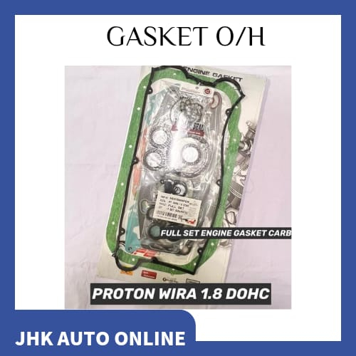 PROTON WIRA 1.8 DOHC 4G93 ENGINE GASKET ชุดเต็มคาร์บอน MD970669PGR BRAND IPE TAIWAN