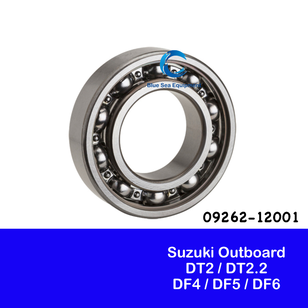 Suzuki Driveshaft & Gear Bearing DT2 / DT2.2 / DF4 / DF5 / DF6 - 09262-12001 Suzuki Outboard
