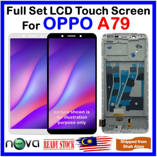 (+กรอบ) Ngs หน้าจอสัมผัส LCD TFT พร้อมเครื่องมือเปิด สําหรับ OPPO A37Q OPPO A79