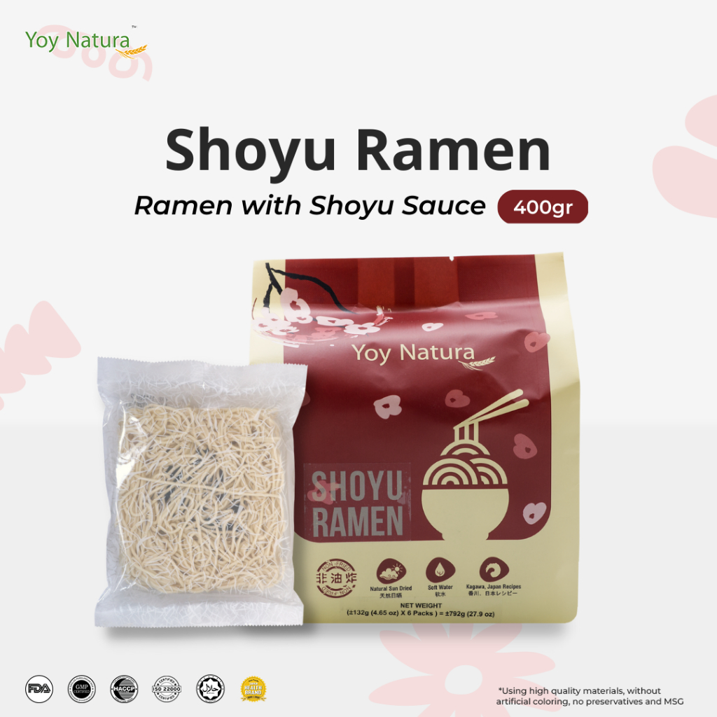 Yoy Natura Japanese Shoyu Ramen (6 pax) ชาน้ําหวาน [HALAL]