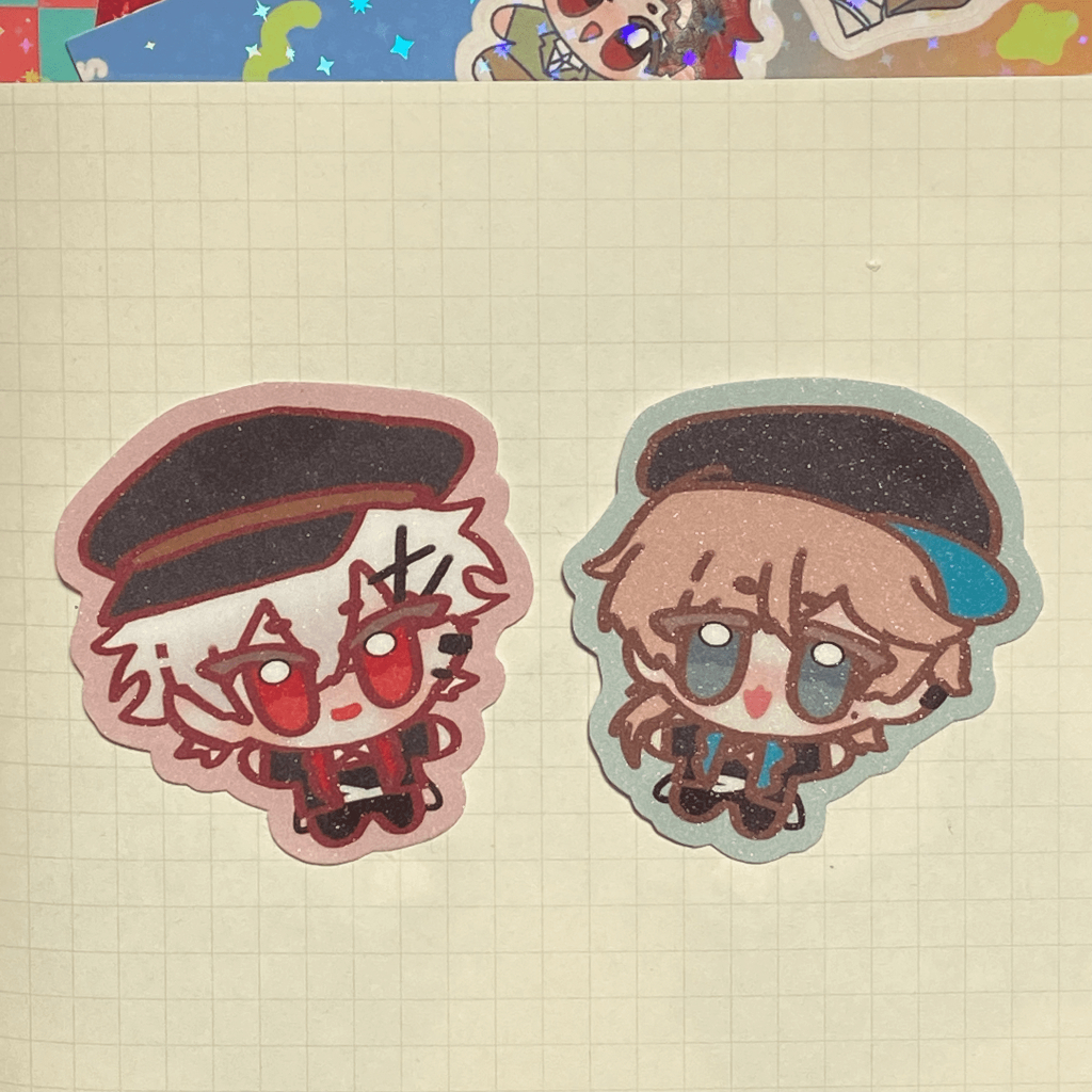 ชุดสติ๊กเกอร์ nijisanji chronoir (คานาเอะ + kuzuha)