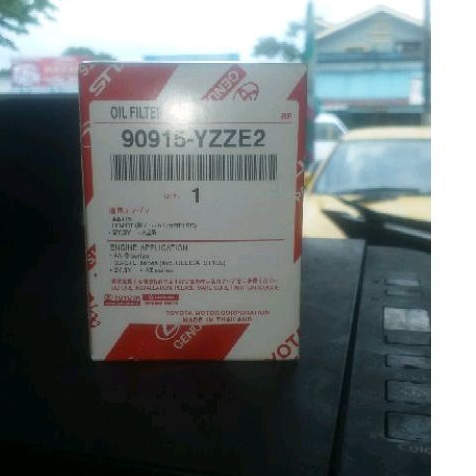 กรองน้ํามันเครื่องTOYOTA 90915-YZZE1