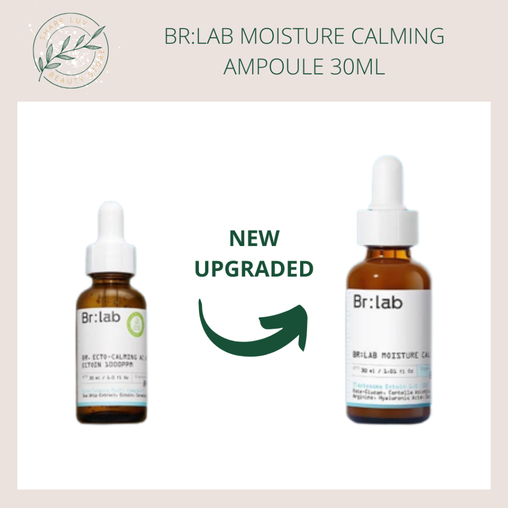 Br:lab BR. Ecto-calming Ac Ampoule Ectoin 1000PPM / Moisture Calming Ampoule 30ml / 速安精华瓶安卓/二代