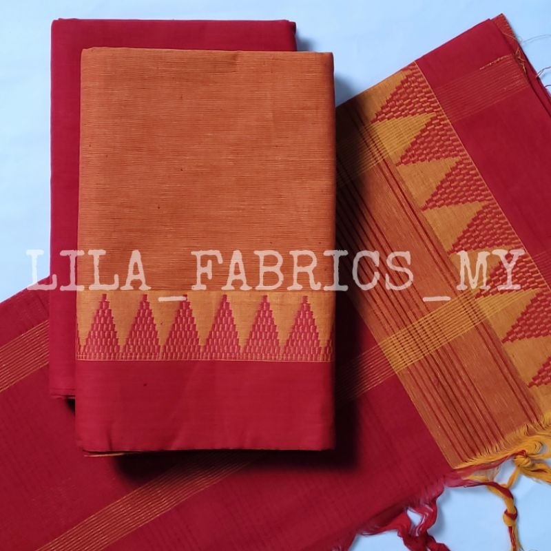 Handloom Cotton Salwar/Punjabi Suit Set