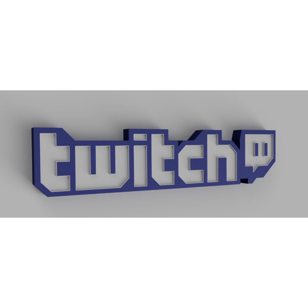 โคมไฟ LED USB เข้าสู่ระบบ TWITCH
