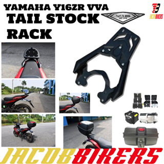 Yamaha Y16ZR VVA EXCITER 155 ฝาครอบสปอยเลอร์ อัลลอย มือจับด้านหลัง คาร์บอน สีดํา 2021