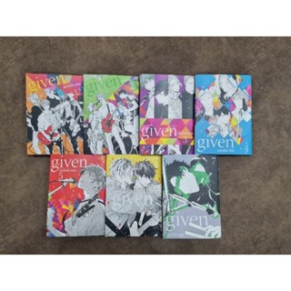 มังงะ : Given vol.01-07 (เวอร์ชั่นภาษาอังกฤษ)