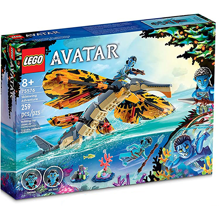 [PhoenixToyz LEGO Avatar: The Way of Water Skiming Adventure 75576 อายุ 8+ (259 ชิ้น)