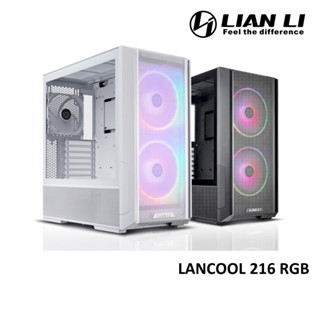 Lian LI LANCOOL 216 RGB ATX เคสหอคอยกลาง สีดํา / สีขาว