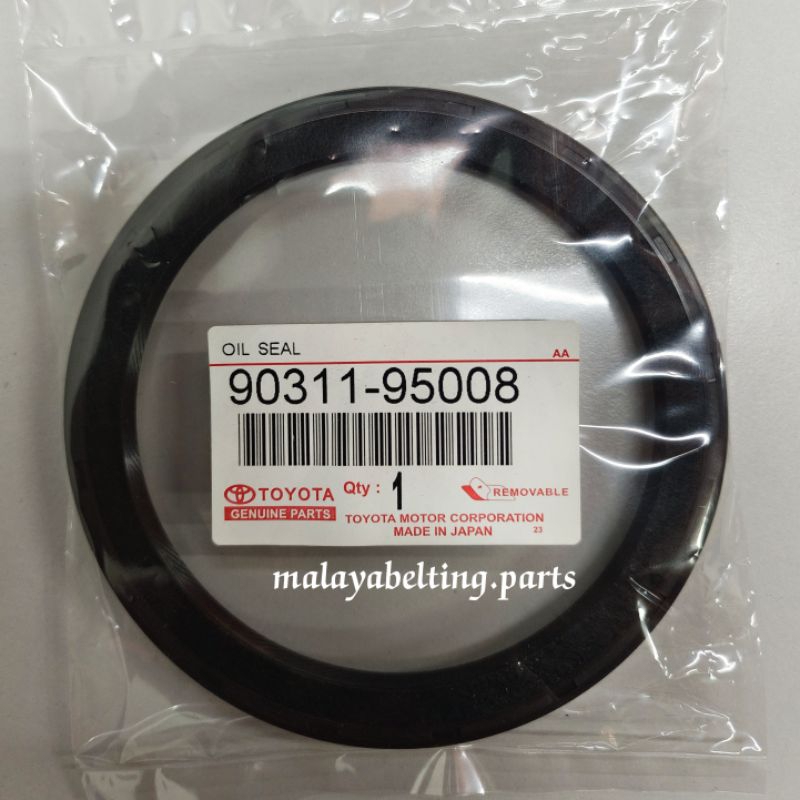 FLY WHELL ซีลน้ํามัน TOYOTA (VITON) KUN25 / LN166 / KDN190 / GUN125 / KDH200 ( 95X115X12 ) ( 90311-9