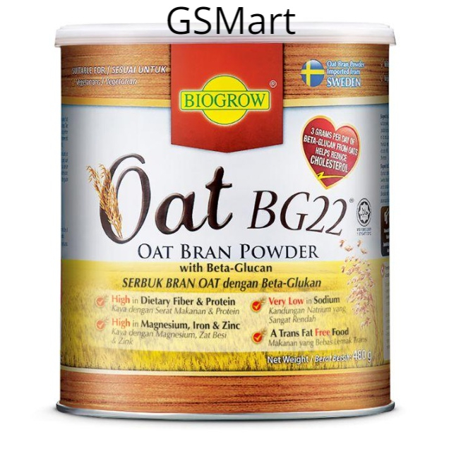 Biogrow OAT BG22 POWDER 480g (ประสบการณ์: 1/2025)