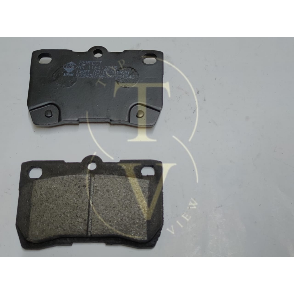 TOYOTA LEXUS GS350 GS430 GS450 GS460 GRS191 GRS196 แป้นเบรกหลัง D2243