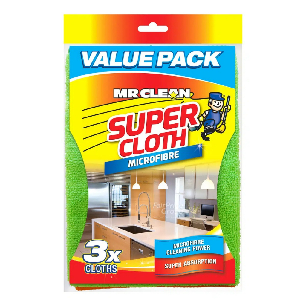 MR CLEAN MICROFIBER MAGIC CLOTH 3 ชิ้น ABMH006